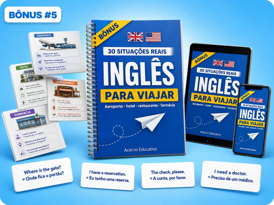 Bônus 5 — Inglês para Viajar